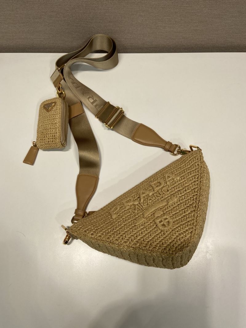 Pra*a triangle pouch